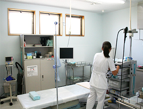 写真：院内の医療機器
